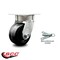 Service Caster 4 Inch Kingpinless Phenolic Wheel Swivel Caster with Swivel Lock SCC-KP30S420-PHR-BSL - alternate 2
